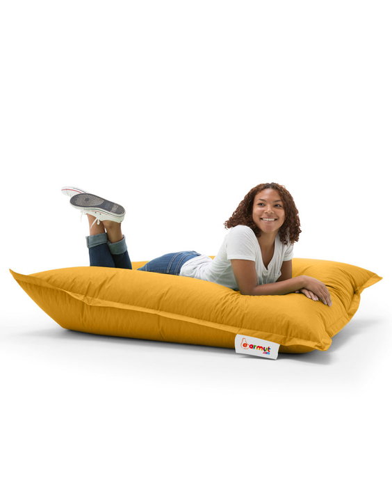 Atelier Del Sofa Cushion Pouf 100x100 - Amarillo